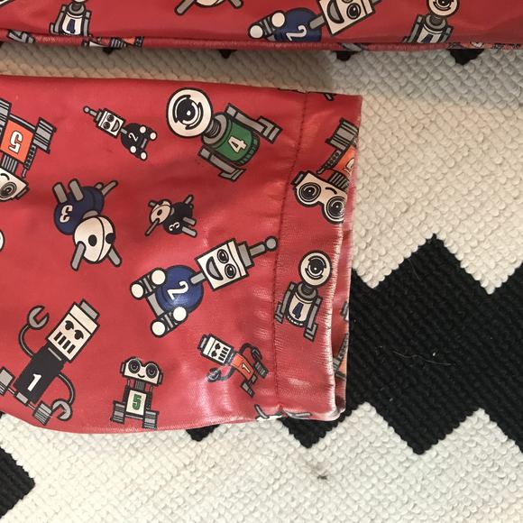 Robots rain coat, size 5 - Picture 5 of 6